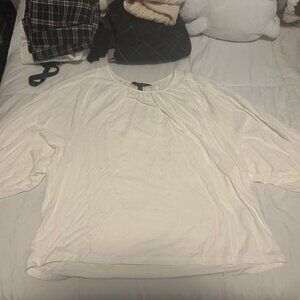 Banana Republic Balloon-Sleeve Cropped Top